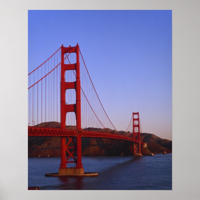 Pôster Ponte Golden Gate, São Francisco, Califórnia, 2 (Frente)