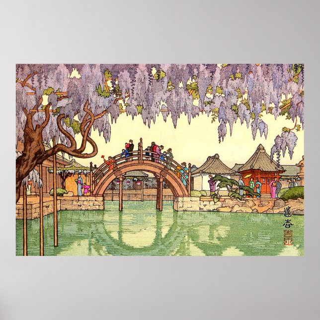 Poster Ponte Half Moon Yoshida Toshi 1941 (Frente)