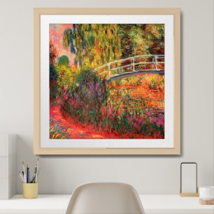 Poster Ponte Japonesa Claude Monet