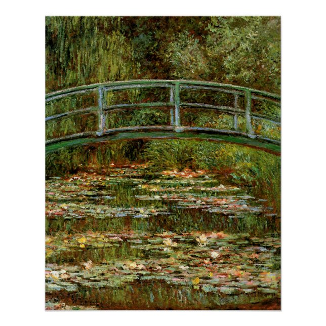 Pôster Ponte Japonesa Monet Giverney (Frente)