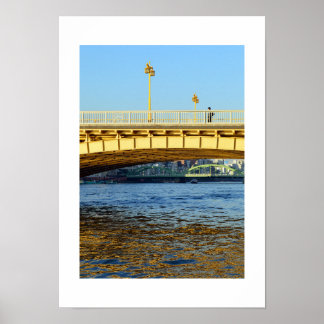 Poster Ponte Kuramae, Rio Sumida: Tóquio