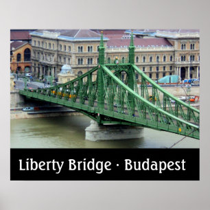 Poster Ponte Liberdade - Budapeste, Hungria