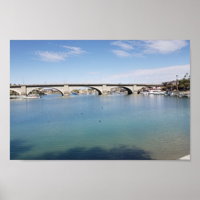 Poster Ponte Londres, Lago Havasu City, Arizona (Frente)