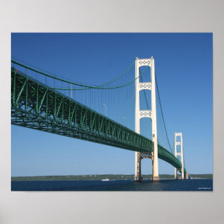 Pôster Ponte Mackinac do estreito