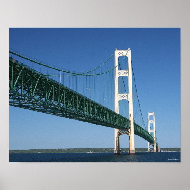 Pôster Ponte Mackinac do estreito (Frente)