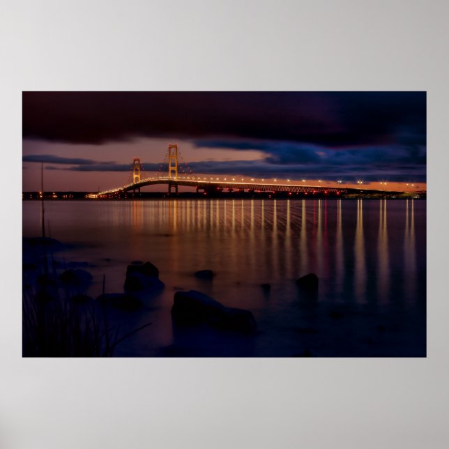 Poster Ponte Mackinac nº 1257 (Frente)