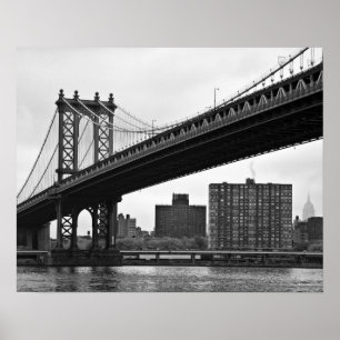 Poster Ponte Manhattan em Nova Iorque