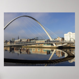 Poster Ponte Millennium, Gateshead, Reino Unido