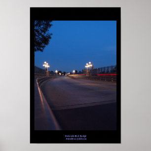Pôster Ponte na noite