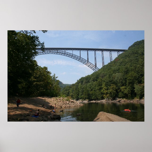 Poster Ponte New River Gorge (Frente)