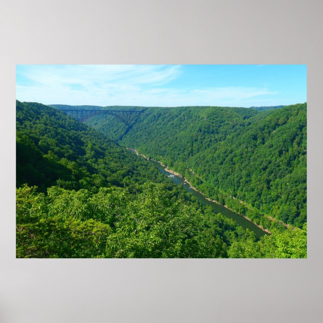 Poster Ponte New River Gorge I (Frente)