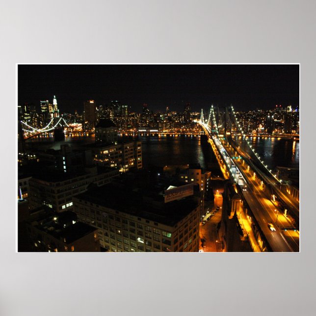 Pôster Ponte Noturna (Frente)