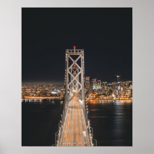 Poster Ponte Oakland em São Francisco