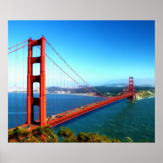 Poster Ponte ouro - São Francisco