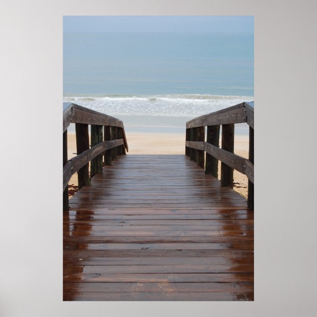 Poster Ponte para a praia (Frente)