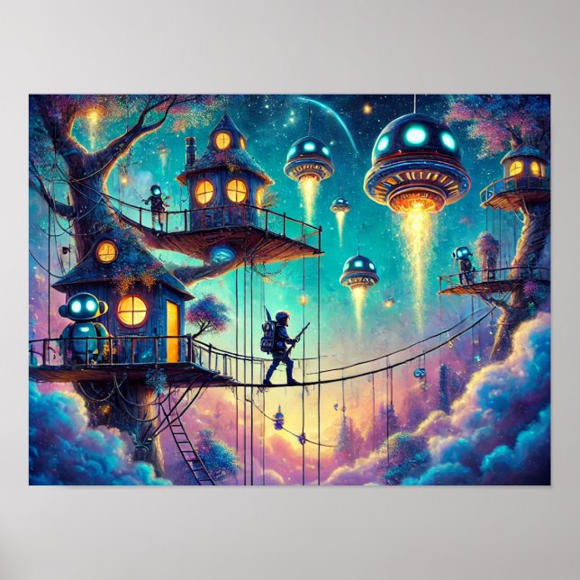 Poster Ponte para o futuro (Frente)