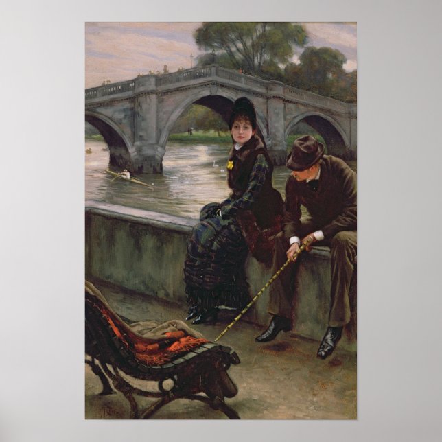 Poster Ponte Richmond, c.1878 (Frente)