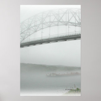 Poster Ponte Sagamore no Nevoeiro