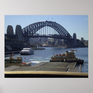 Poster Ponte Sydney Harbor