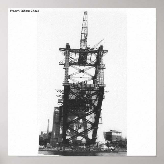 Pôster Ponte Sydney Harbor (Frente)