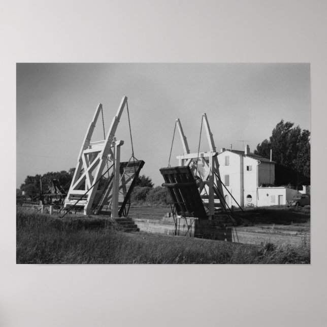 Poster Ponte Van Gogh, Arles, c.1850-1960 (Frente)