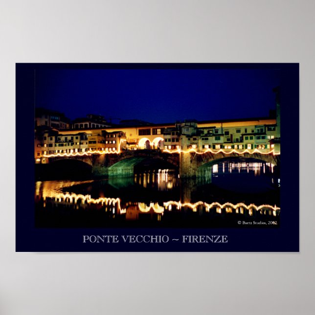 Pôster Ponte Vecchio (Frente)
