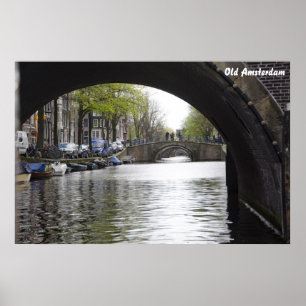 Poster Ponte velha de Amsterdão