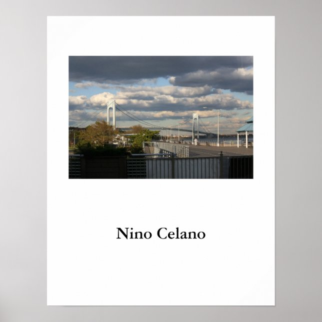 Pôster Ponte Verrazano Narrows (Frente)