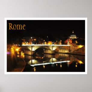 Poster Ponte Vittorio Emanuele II, Cidade Vaticano