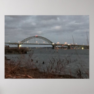 Poster Ponte Waterscape