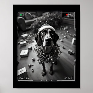 Poster Ponteiro De Bairro Alemão De Natal Capturado No Ca