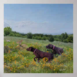 Poster Ponteiros abreviados alemães