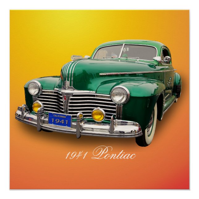 PÔSTER PONTIAC 1941 (Frente)