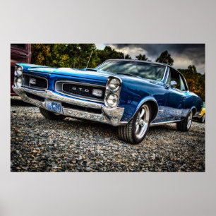 Pôster Pontiac 1966 GTO