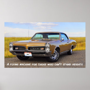 Pôster Pontiac 1967 GTO