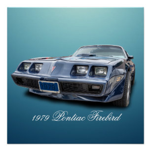 PÔSTER PONTIAC FIREBIRD 1979