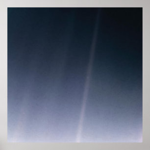 Poster Ponto Azul Pálido