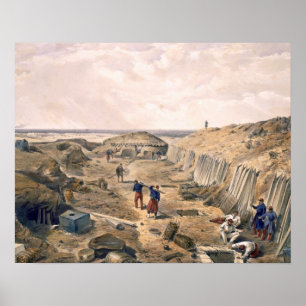 Pôster Ponto da Basção du Mat, placa do "Banco