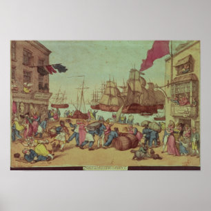 Poster Ponto de Portsmouth, 1811