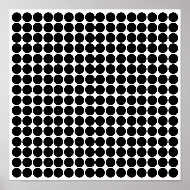 Poster Ponto de Safari Preto (Frente)