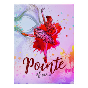 Pôster Ponto de Vista - Sonhos de Balé de Pastel