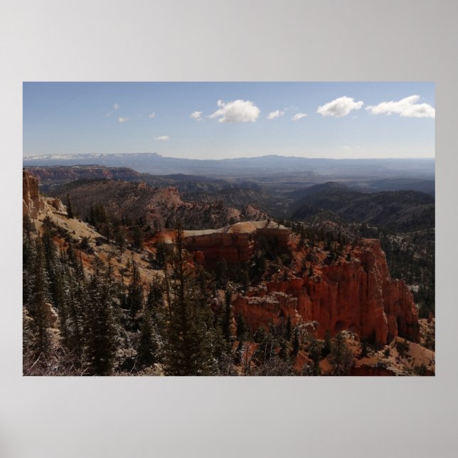 Poster Ponto Farview no Parque Nacional do Bryce Canyon (Frente)