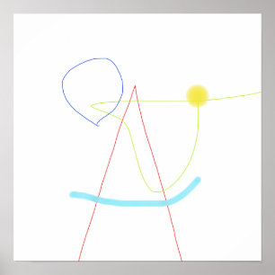 Poster Ponto focal para a composição