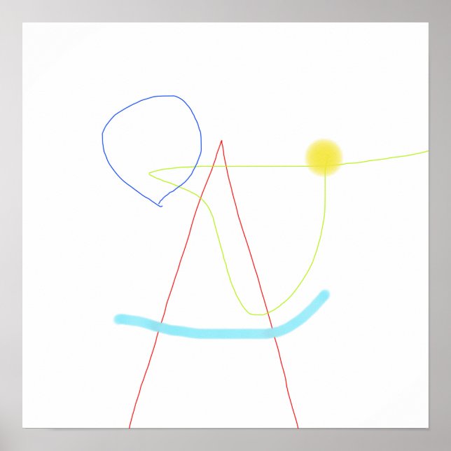 Poster Ponto focal para a composição (Frente)