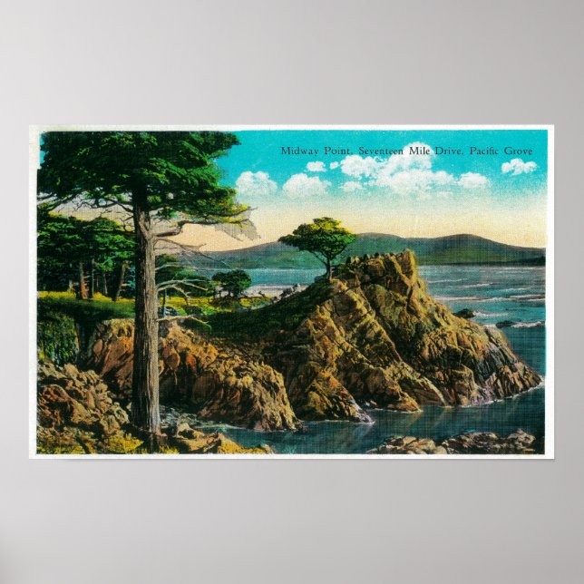 Poster Ponto médio em 17 milhas (Frente)