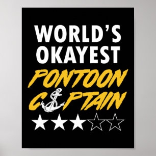 Poster Pontoon do Mundo - Ponto do Partido do Capitão Bar