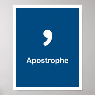 Pôster Pontuação - Apostrophe