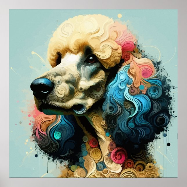 Poster Poodle do Planejador (Frente)