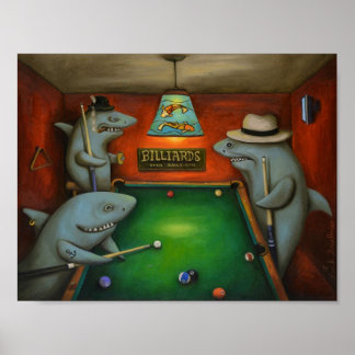 Poster Pool Sharks