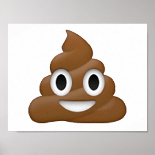 Poster Poop - Emoji (Frente)